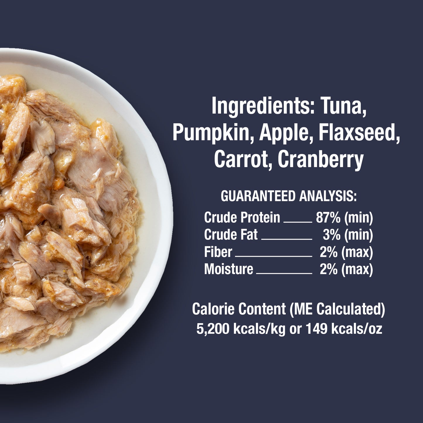 Freeze-Dried Wet Food For Cats – Shredded Tuna Chunks in Gravy