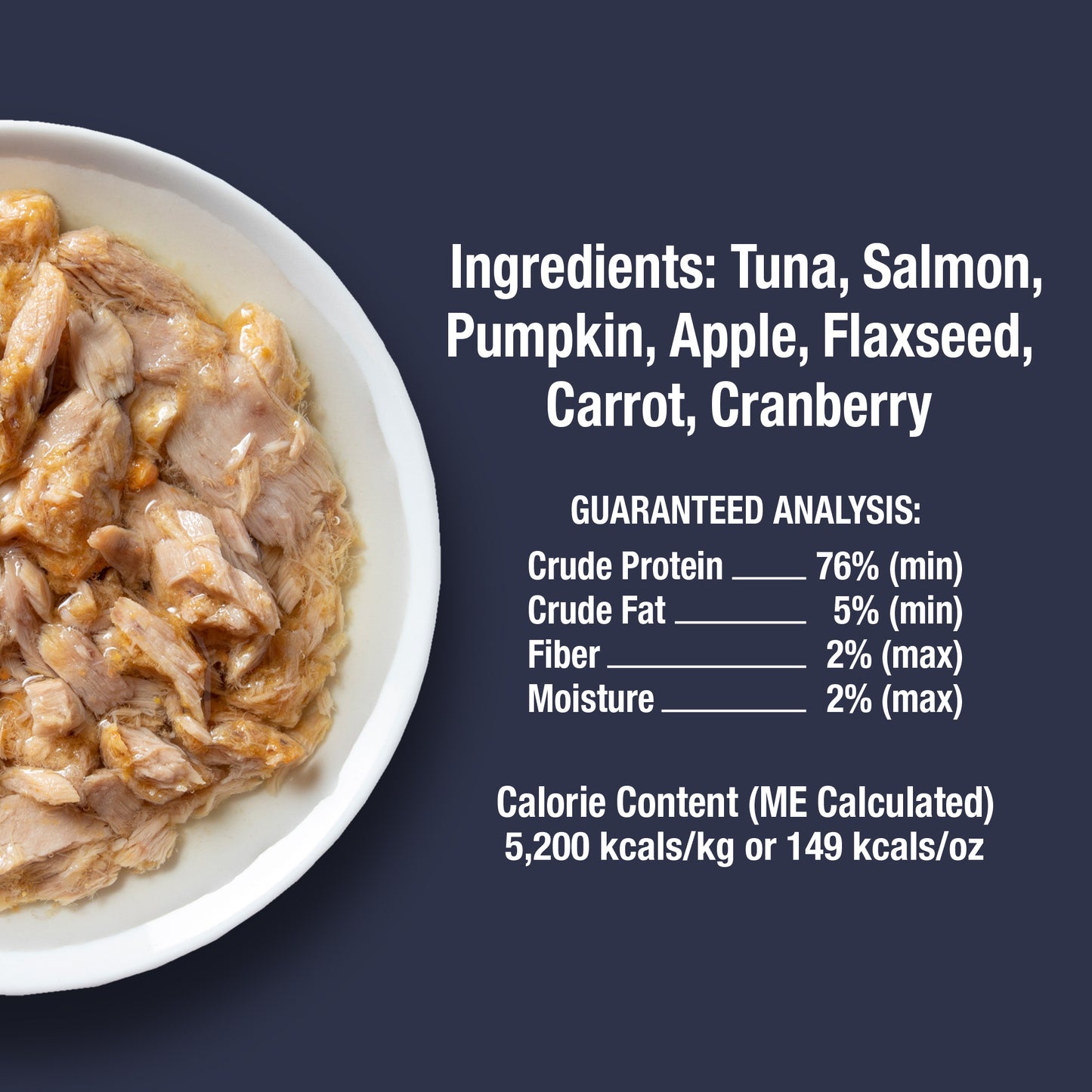 Freeze-Dried Wet Food For Cats – Shredded Salmon & Tuna Chunks in Gravy