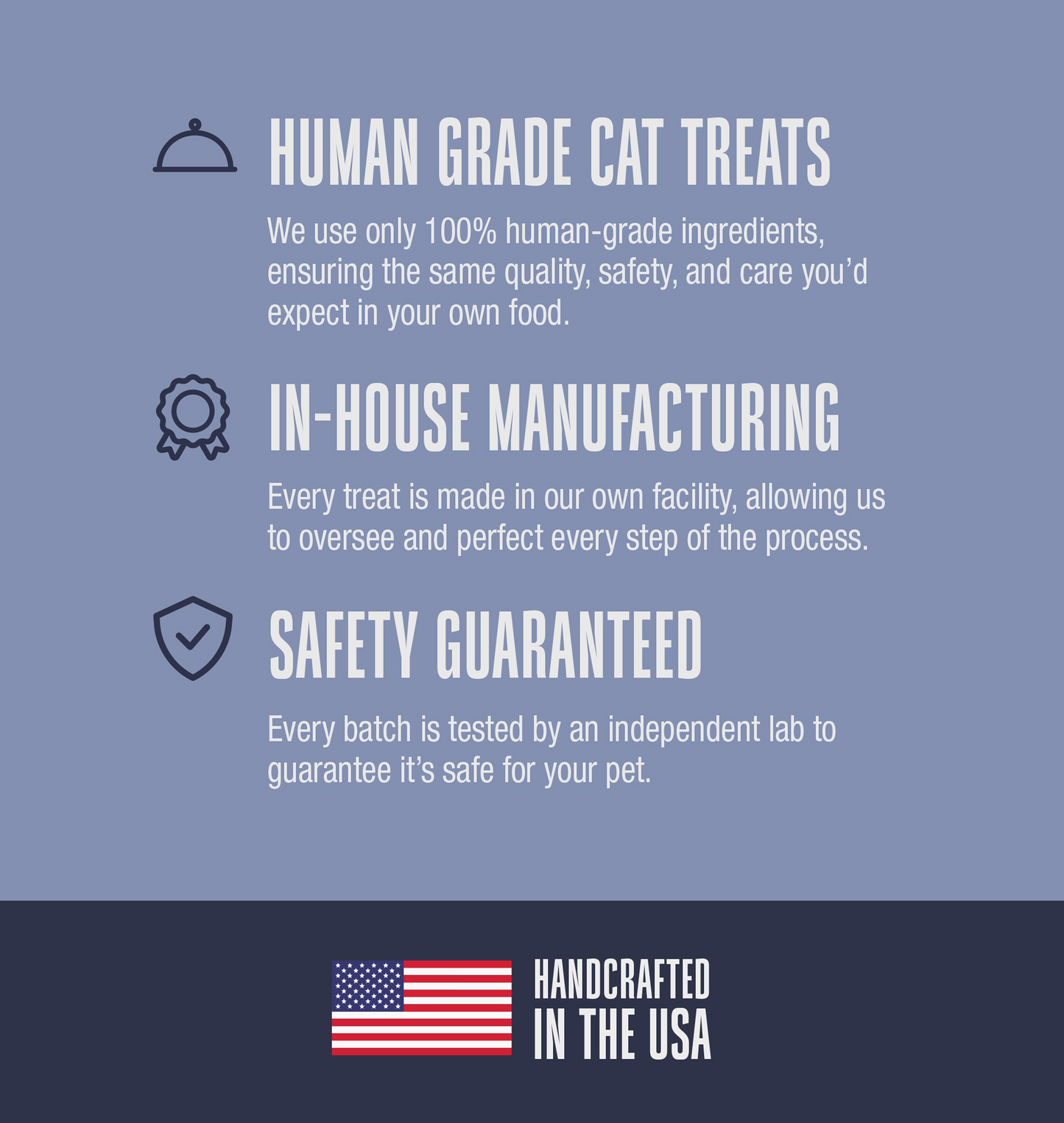 Just One Chicken Cat Treats – Human Grade, Picky Eater Approved, Made in Our Own Kitchens