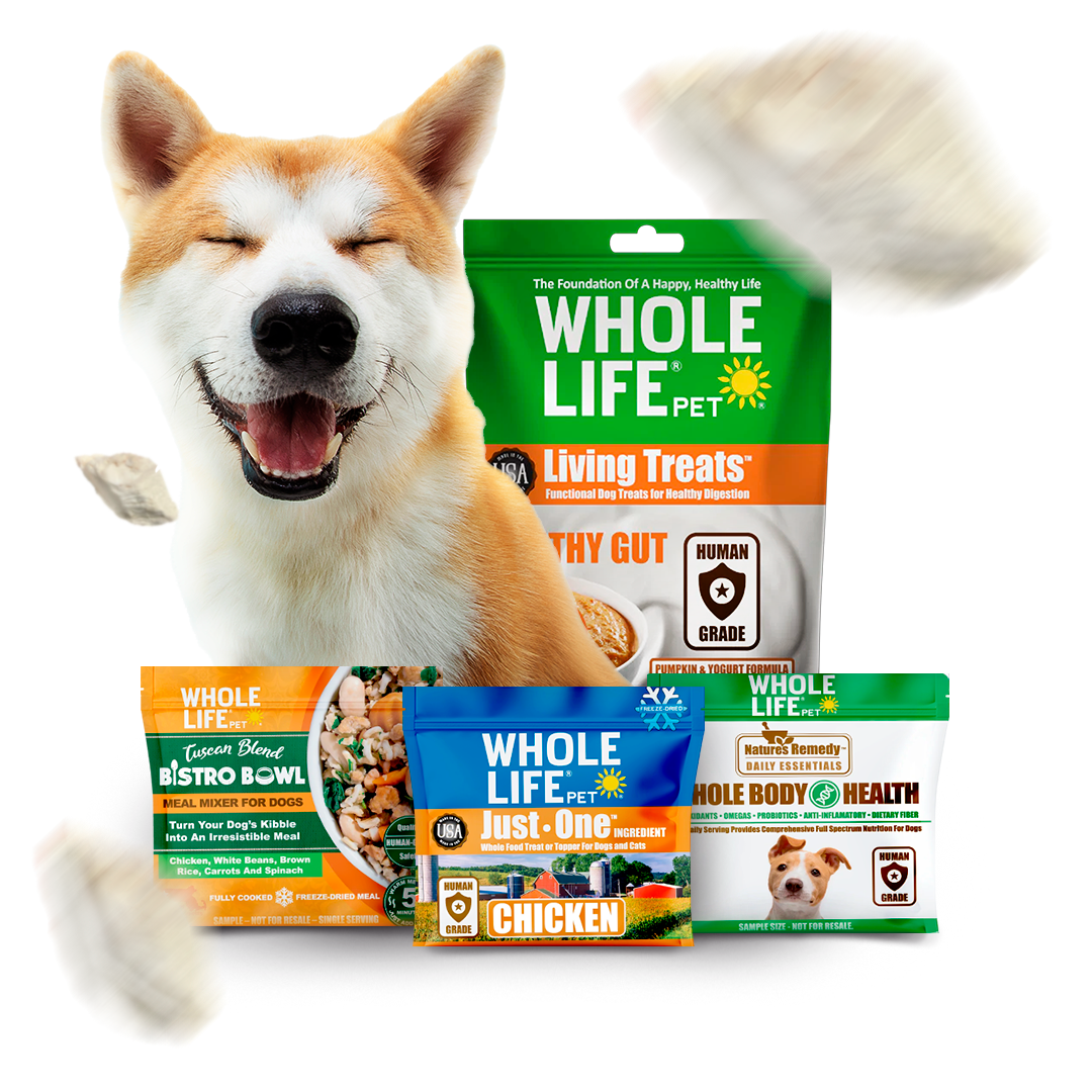 FREE DOG SAMPLER PACK Whole Life Pet