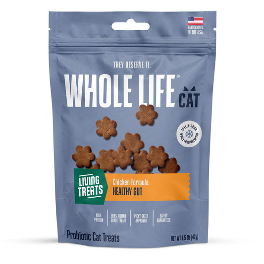 Living Treats – Healthy Gut Probiotic Snack For Cats