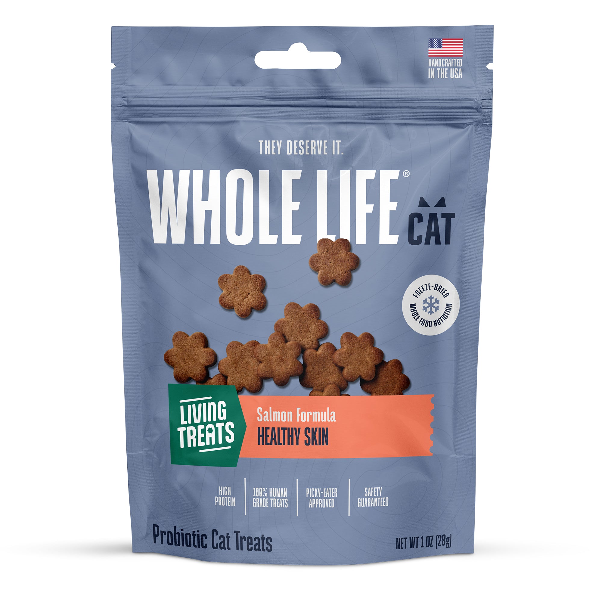 Living Treats – Healthy Skin Probiotic Snack For Cats