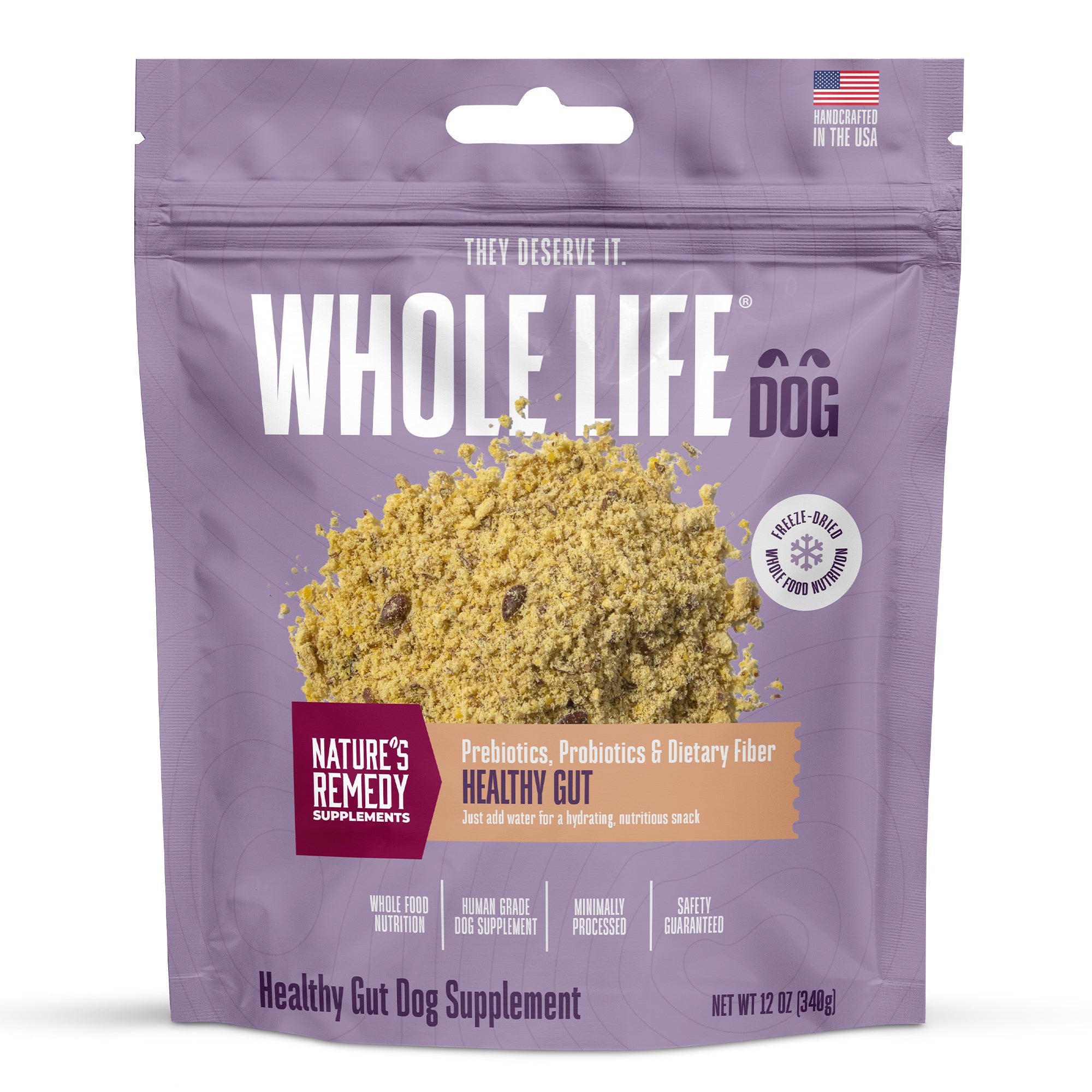 Nature’s Remedy Healthy Gut Whole Food Supplements For Dogs