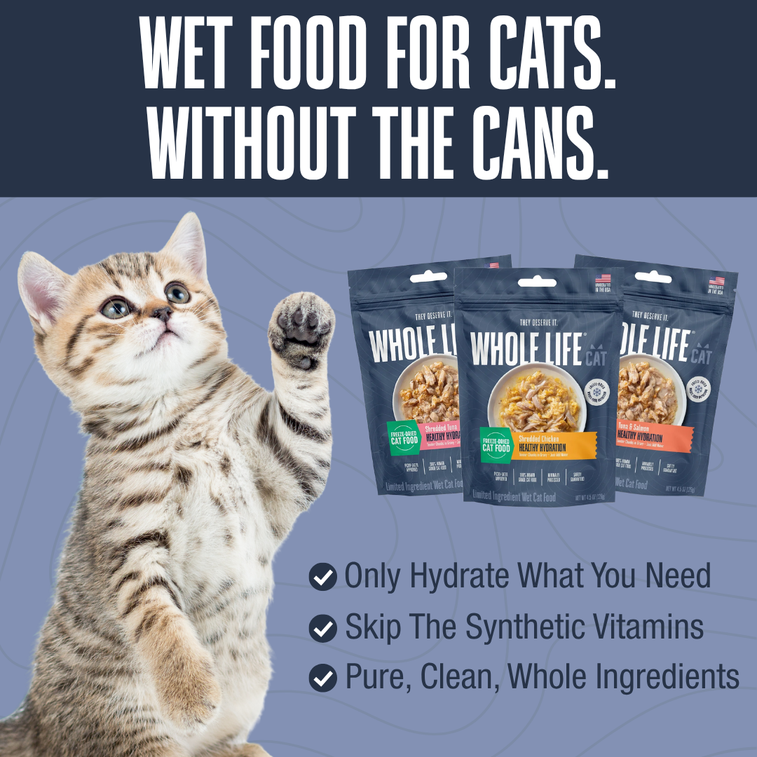 Freeze-Dried Wet Food for Cats