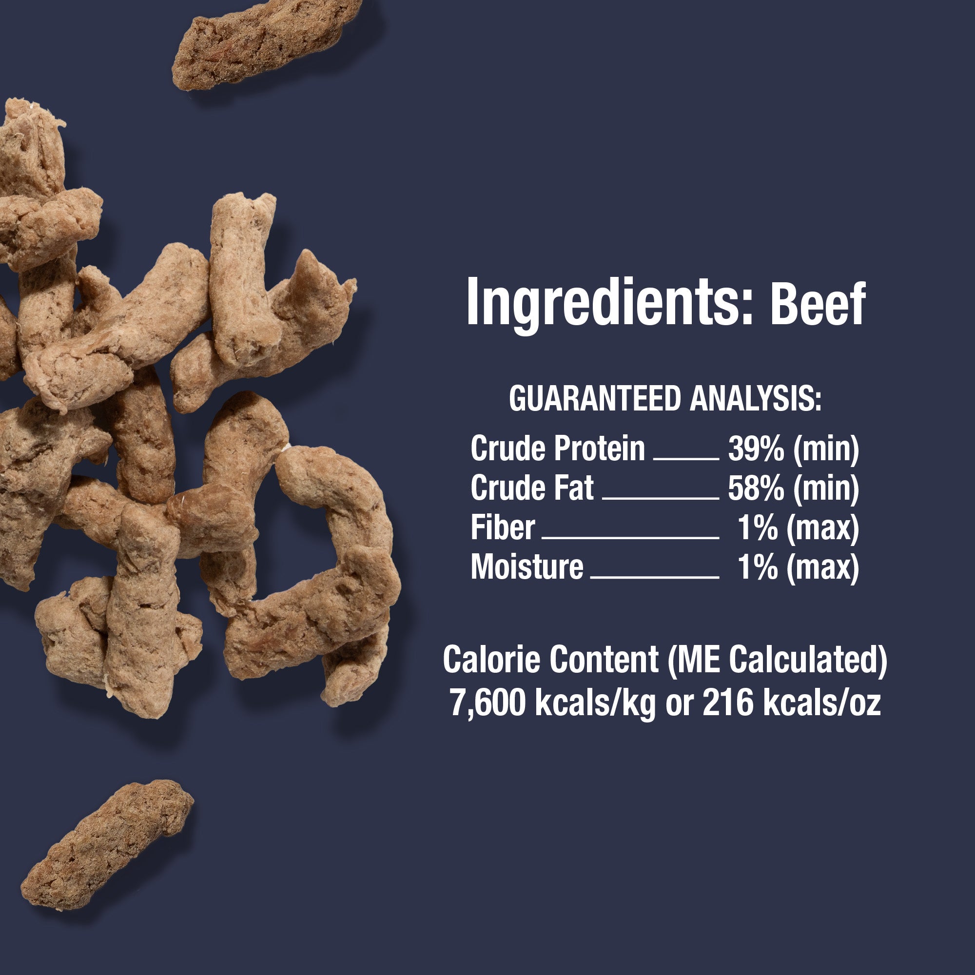 Just One Ingredient Beef Treats For Cats