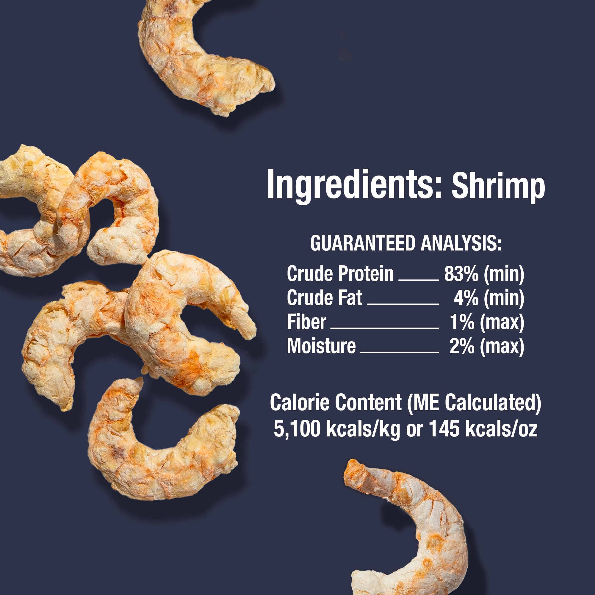 Just One Ingredient Shrimp Treats For Cats