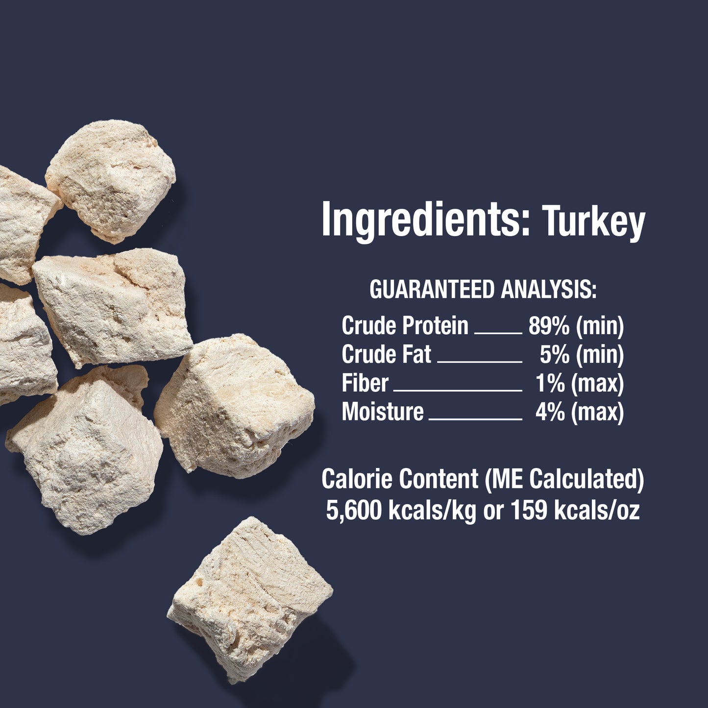 Just One Turkey Cat Treats – Human Grade, Picky Eater Approved, Made in Our Own Kitchens