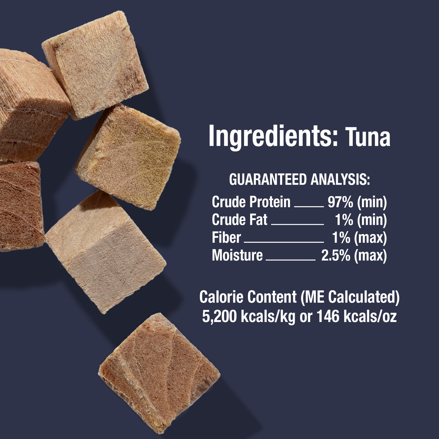 Just One Tuna Cat Treats – Human Grade, Picky Eater Approved, Made in Our Own Kitchens