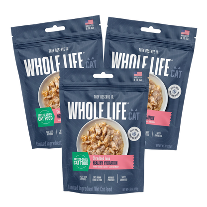 Freeze-Dried Wet Food for Cats
