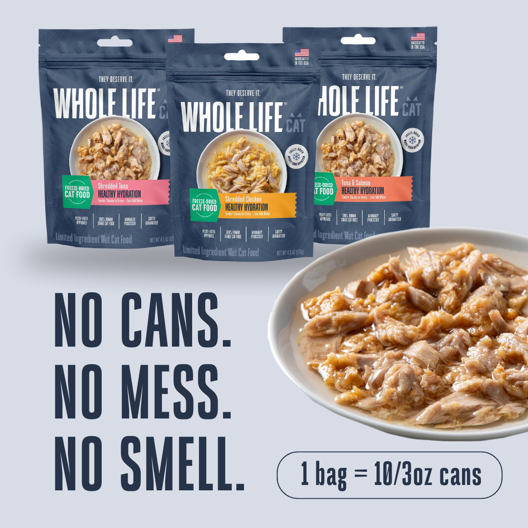 Freeze-Dried Wet Food for Cats