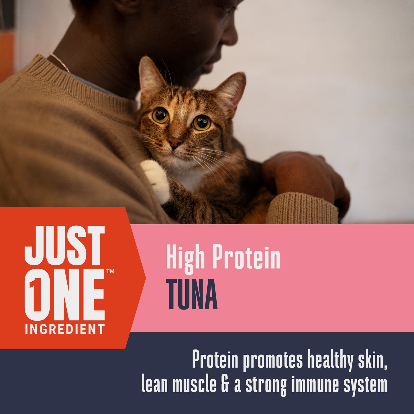 Just One Tuna Cat Treats – Human Grade, Picky Eater Approved, Made in Our Own Kitchens
