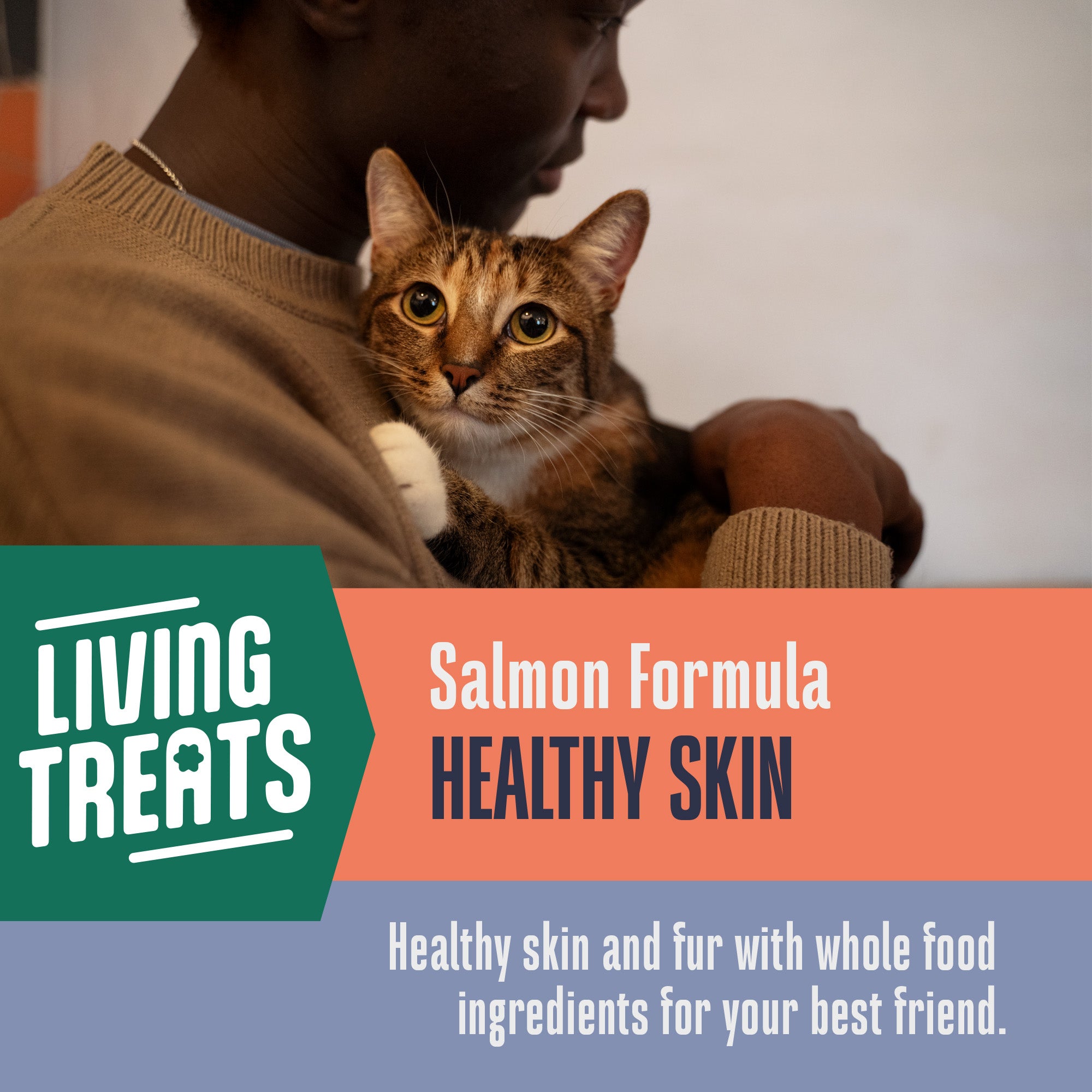 Living Treats – Healthy Skin Probiotic Snack For Cats