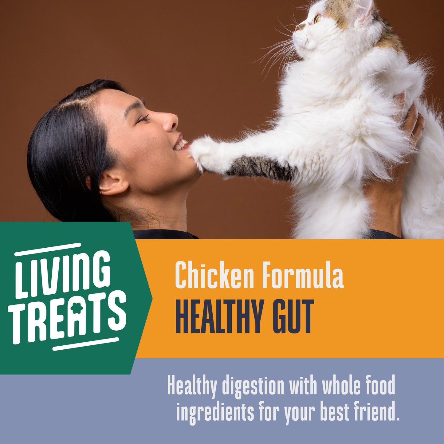 Living Treats – Snack probiótico intestinal saludable para gatos