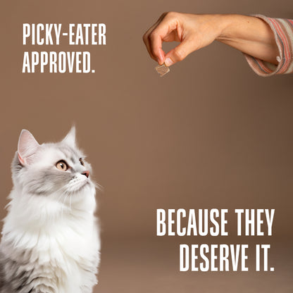 Just One Tuna Cat Treats – Human Grade, Picky Eater Approved, Made in Our Own Kitchens