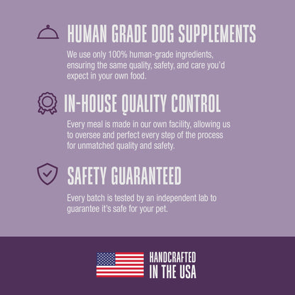 Nature’s Remedy Whole Body Health Support.  Human-Grade, Grain-Free, Whole Food Supplement for Dogs - Made in Our Own Kitchens