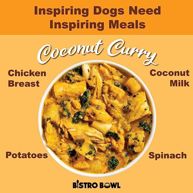 Bistro Bowls – 狗用椰子咖喱餐搅拌机