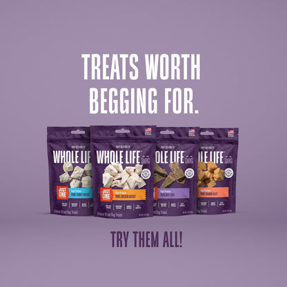 Just One Ingredient Turkey Treats For Dogs.  Human Grade and Grain Free - Made In Our Own Kitchen