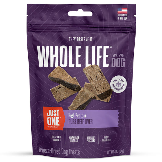 Just One Ingredient Beef Liver Treats For Dogs.  Human Grade and Grain Free - Made In Our Own Kitchen