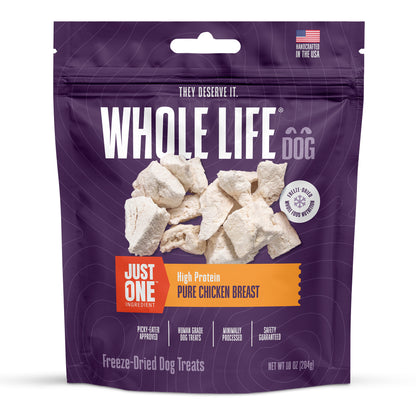 Just One Ingredient Chicken Treats For Dogs.  Human Grade and Grain Free - Made In Our Own Kitchen