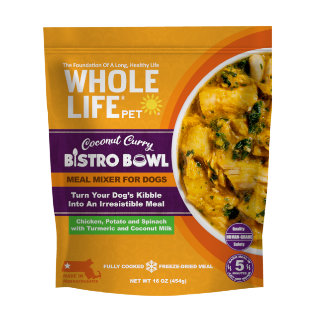 Bistro Bowls – Coconut Curry Meal Mixers For Dogs