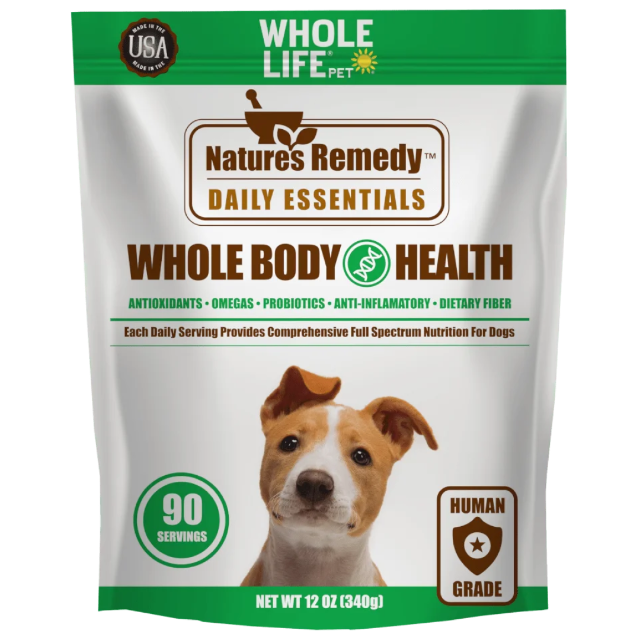 Nature’s Remedy Whole Body Health Whole Food Supplements For Dogs