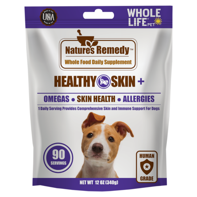 Nature’s Remedy Healthy Skin and Allergy Support Whole Food Supplements For Dogs