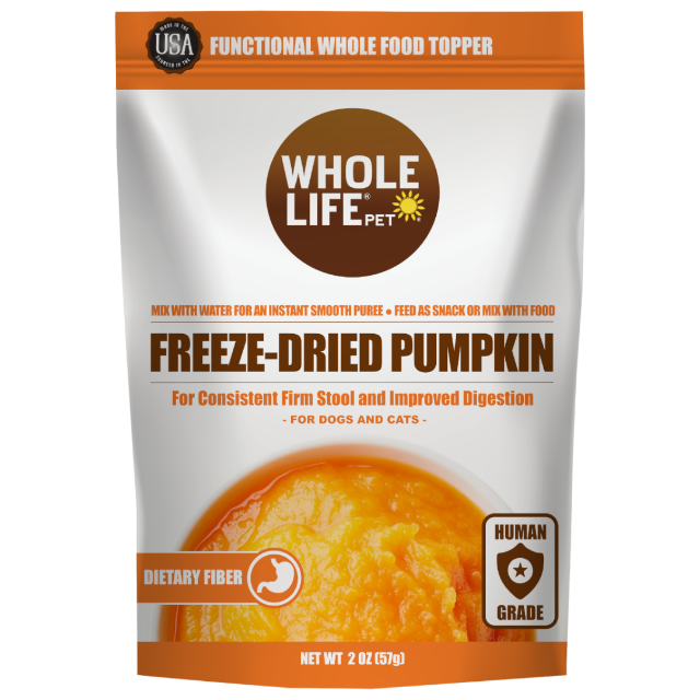 Single Ingredient Freeze-Dried Pumpkin Whole Food Functional Toppers For Cats