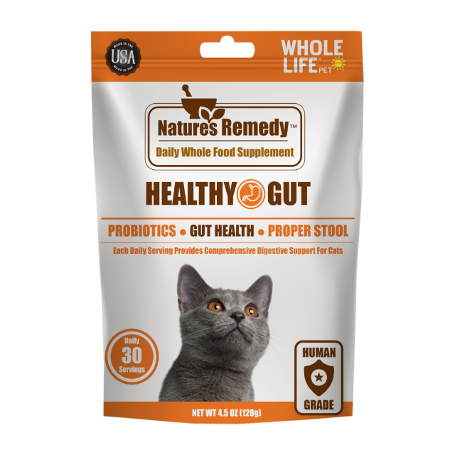 Nature’s Remedy Healthy Gut Whole Food Supplements For Cats