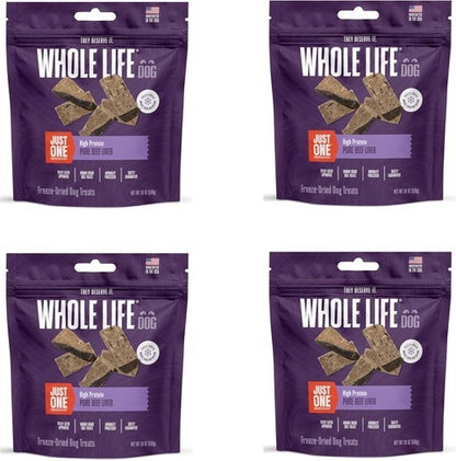 Just One Ingredient Beef Liver Treats For Dogs.  Human Grade and Grain Free - Made In Our Own Kitchen