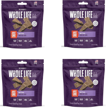 Just One Ingredient Beef Liver Treats For Dogs.  Human Grade and Grain Free - Made In Our Own Kitchen