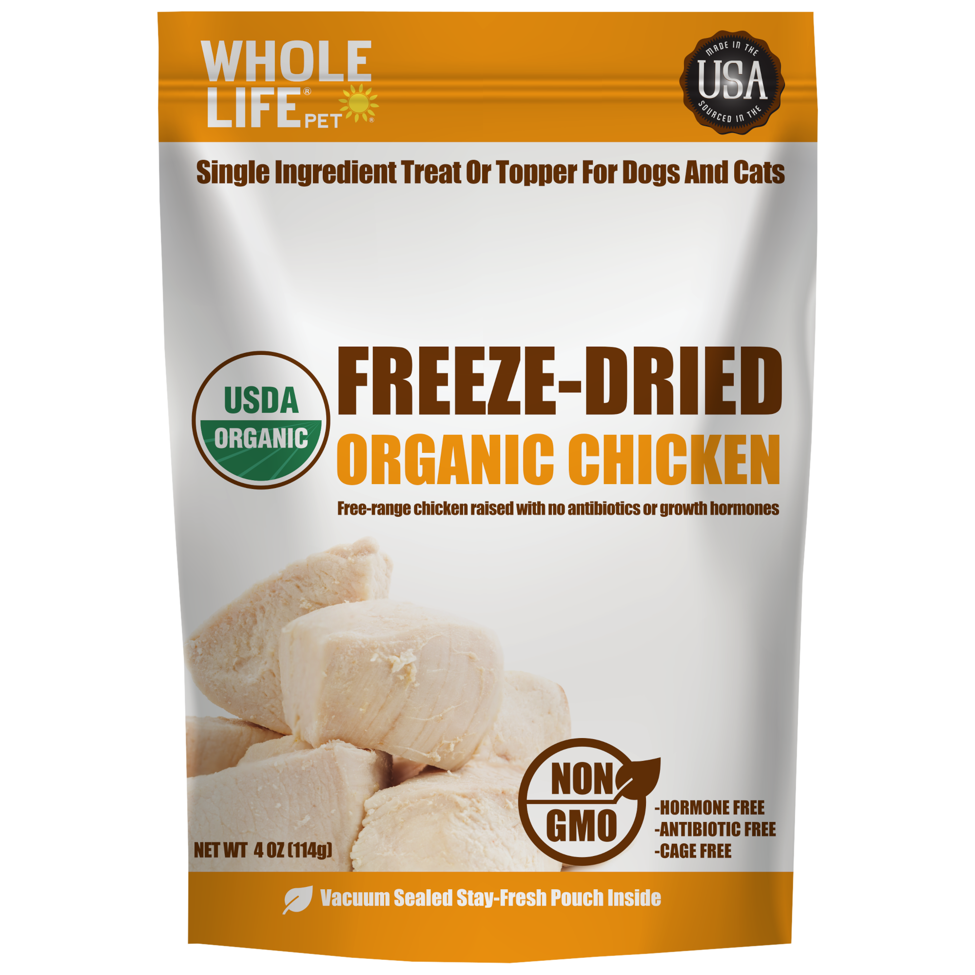 Organic Chicken Treats For Dogs – Whole Life Pet
