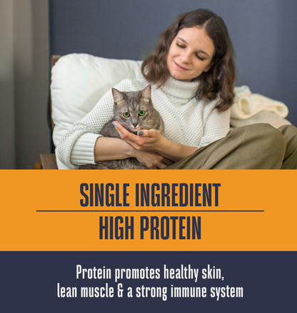 Just One Chicken Cat Treats – Human Grade, Picky Eater Approved, Made in Our Own Kitchens