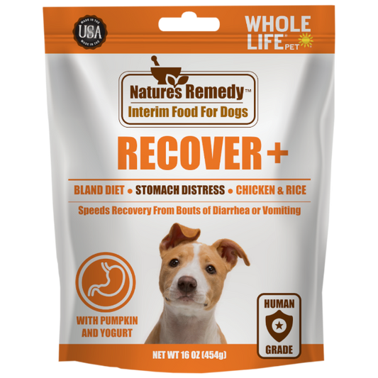 Nature’s Remedy Recover Plus – Bland Chicken & Rice Food with Pumpkin & Yogurt for Stomach Distress