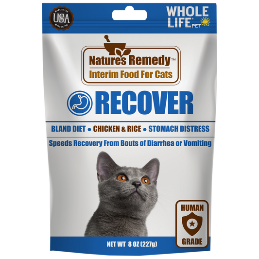 Nature's Remedy Recover comida provisional para gatos para el malestar estomacal