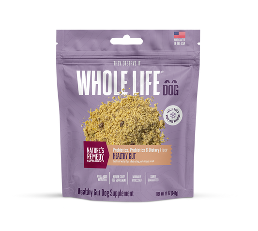 Nature’s Remedy Healthy Gut & Digestive Support.  Human-Grade, Grain-Free, Whole Food Supplement for Dogs - Made in Our Own Kitchens