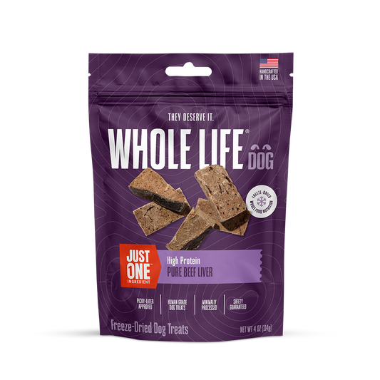 Just One Ingredient Beef Liver Treats For Dogs.  Human Grade and Grain Free - Made In Our Own Kitchen