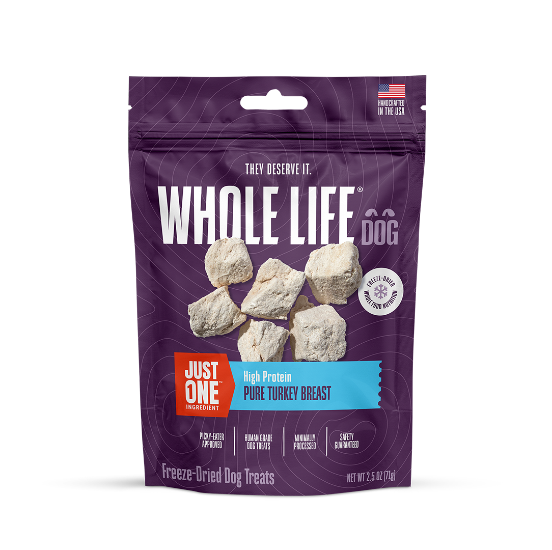 Just One Ingredient Turkey Treats For Dogs.  Human Grade and Grain Free - Made In Our Own Kitchen