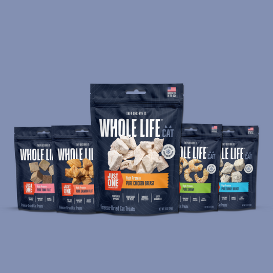 Just One Ingredient Variety Pack for Cats: Made In Our Own Kitchen.  Save 10% + Free Shipping