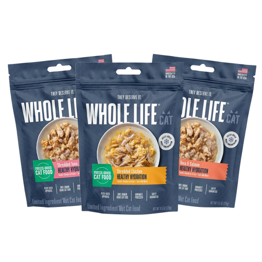 Freeze-Dried Wet Food For Cats – Variety Pack