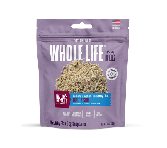 Nature’s Remedy Healthy Skin & Allergy Support.  Human-Grade, Grain-Free, Whole Food Supplement for Dogs - Made in Our Own Kitchens