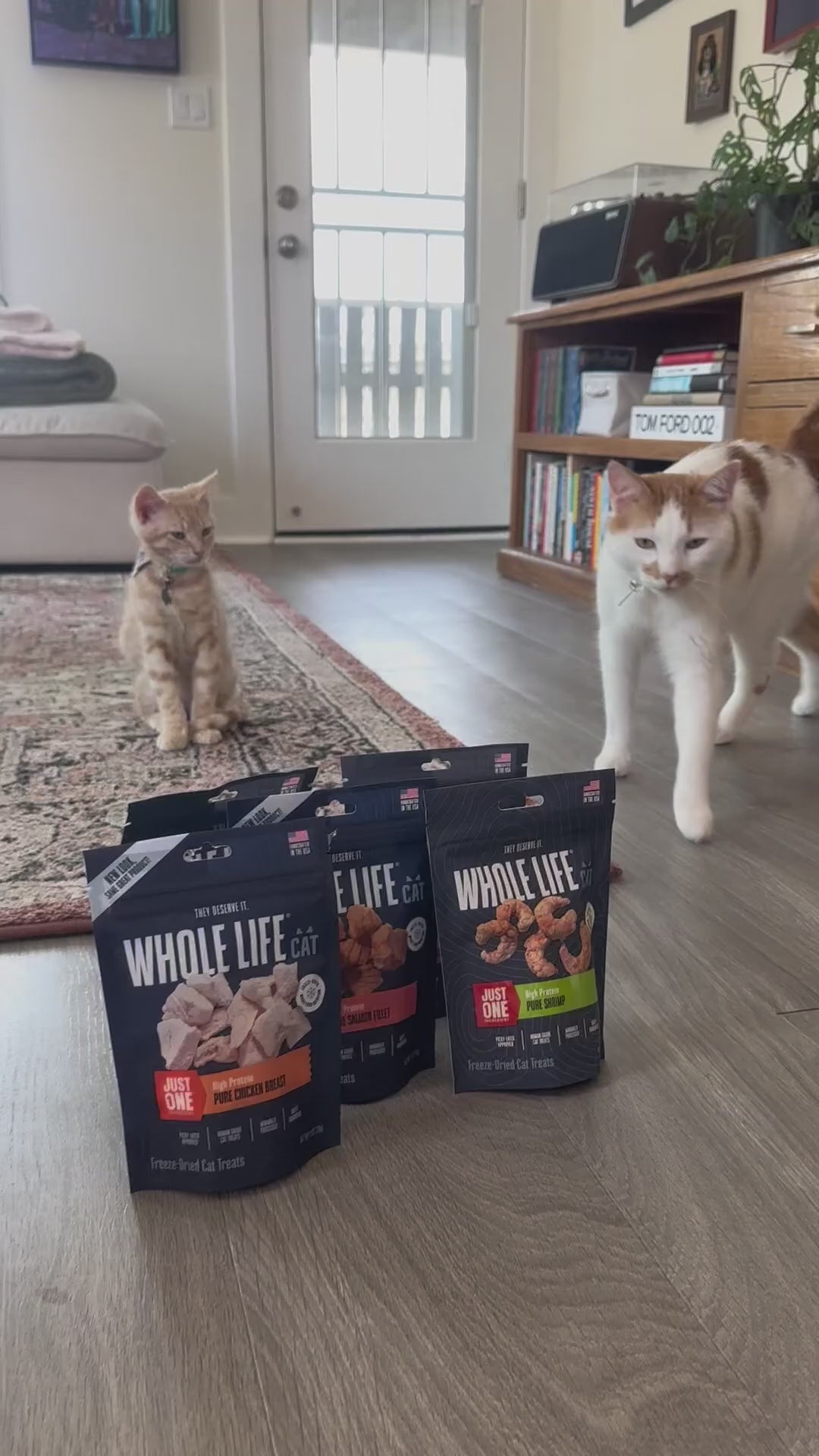 Just One Ingredient Variety Pack for Cats: Made In Our Kitchen. Just Real Meat. Save 10% + Free Shipping