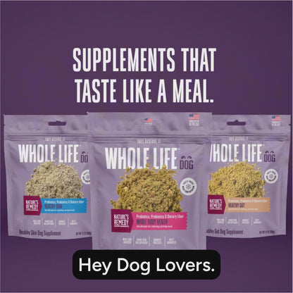 Nature’s Remedy Whole Body Health Support.  Human-Grade, Grain-Free, Whole Food Supplement for Dogs - Made in Our Own Kitchens