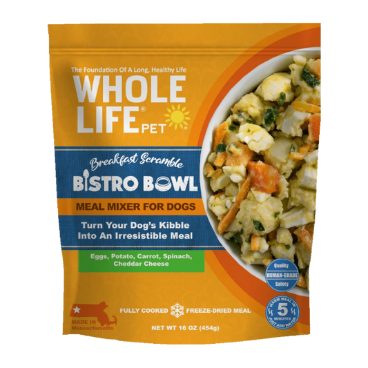Bistro Bowls - Mezcladores de comidas revueltas para el desayuno para perros