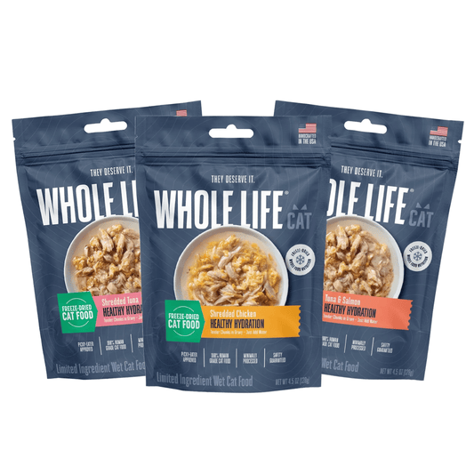 Freeze-Dried Wet Food For Cats – Variety Pack